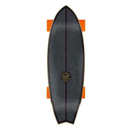 surfskate_debutant_santa_cruz_carver_flame_dot_shark_31.5_golden_coast_surfshop_skateshop_top